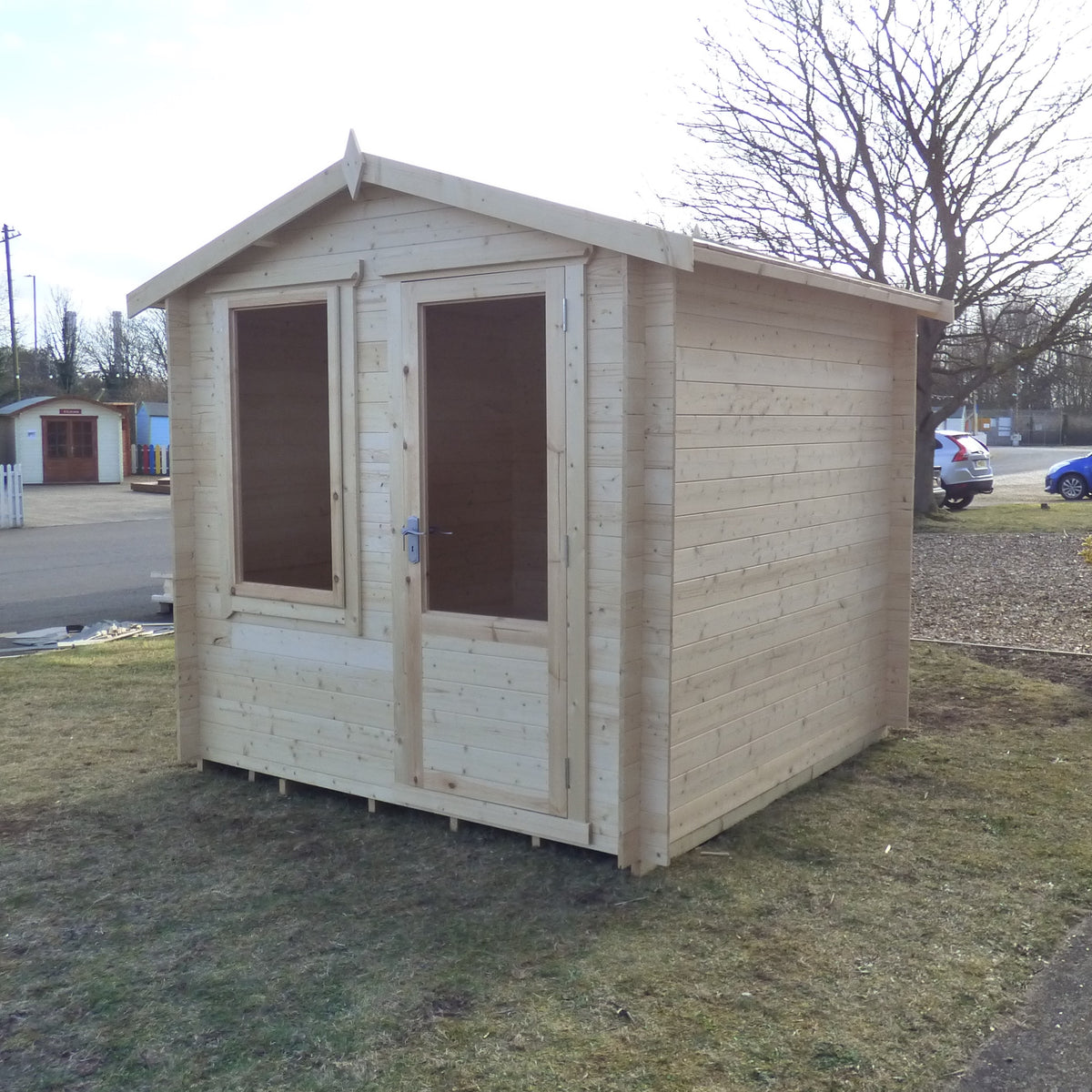 Shire Peckover 8x8 19mm Log Cabin