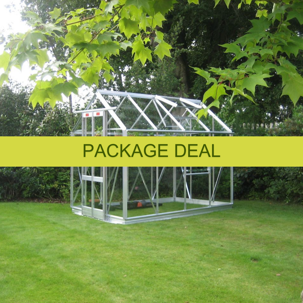 Elite Streamline 5ft x 8ft Package Greenhouse