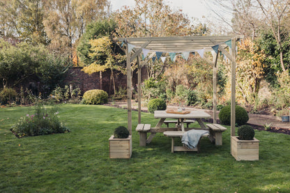 Churnet Valley Contemporary 2.4M X 2.4M Pergola