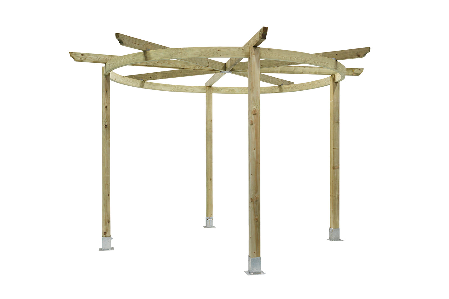 Shire Carousel Pergola 2.7m Post Pressure treated