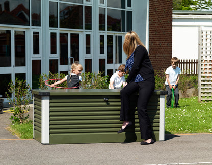 Trimetals Patio Box Garden Storage Small