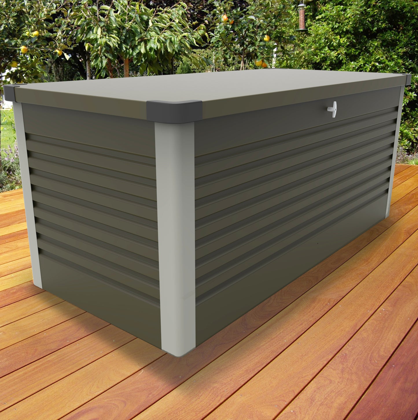 Trimetals Patio Box Garden Storage Large