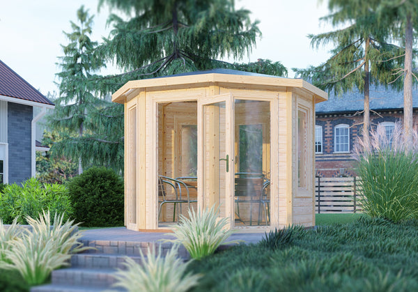 Shire Pavillion 10x10 44mm Log Cabin