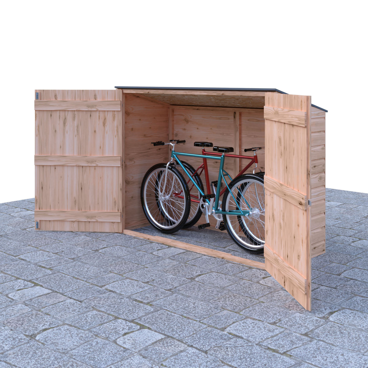 Shire Pent Shiplap Bike Store No Floor 6x3