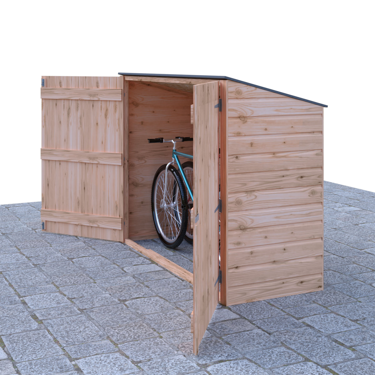 Shire Pent Shiplap Bike Store No Floor 6x3