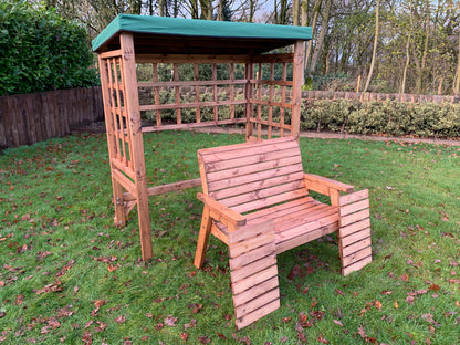 Charles Taylor Wentworth Two Seat Arbour Green