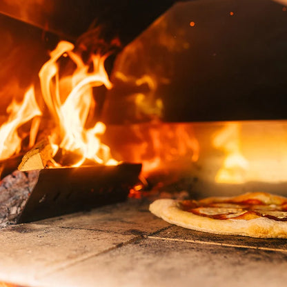 Fontana Margherita Stainless Steel Build In Wood Pizza Oven