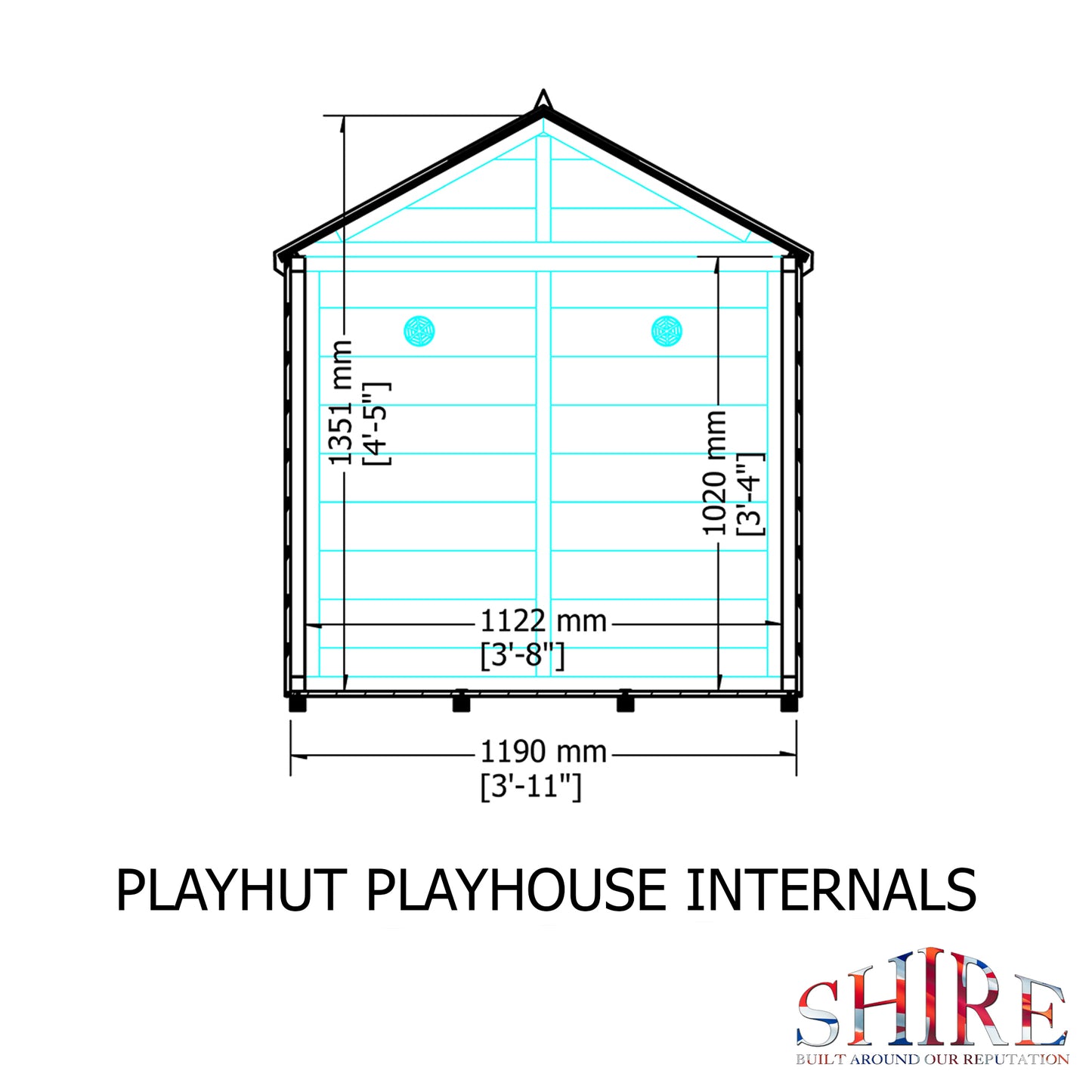 Shire 4x4 Playhut