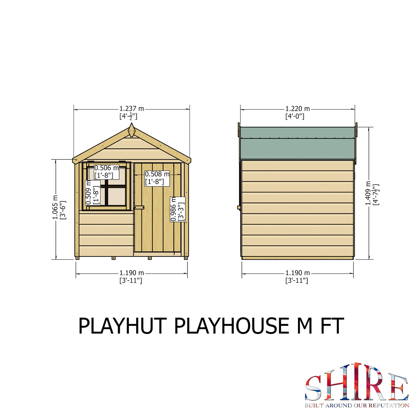 Shire 4x4 Playhut