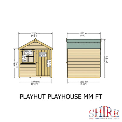 Shire 4x4 Playhut