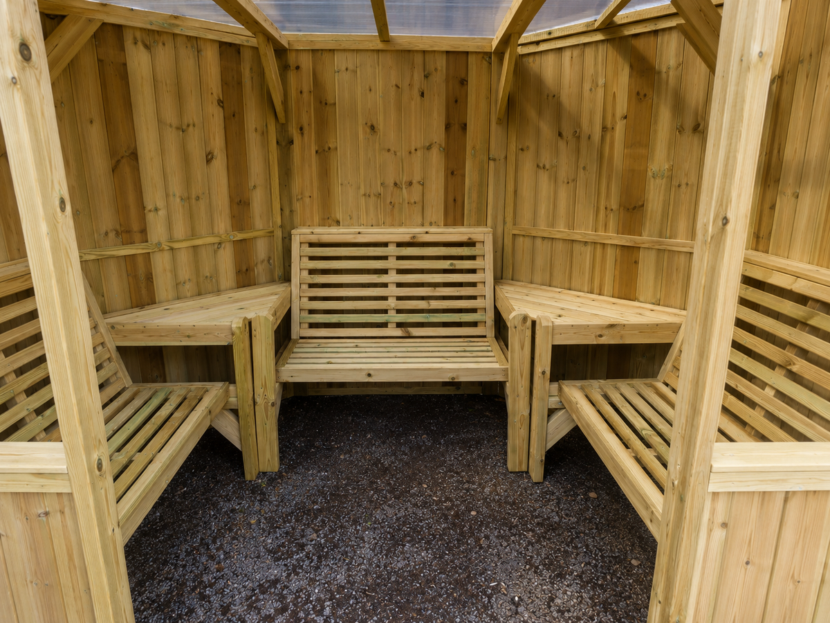 Churnet Valley Riviera Enclosed Garden Room 6 Eater