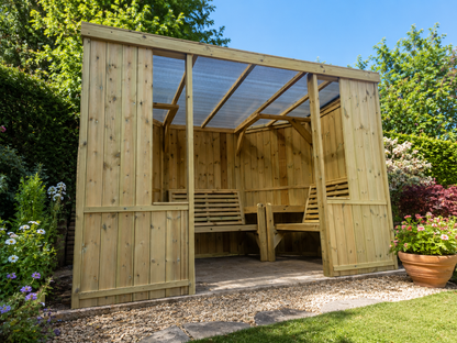 Churnet Valley Riviera Enclosed Garden Room 6 Eater