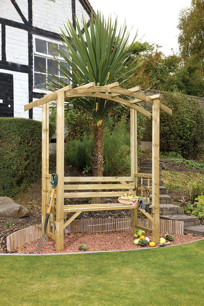 Shire Romana Arbour Pressure treated