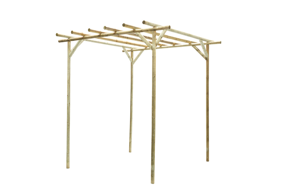 Shire Rustic Rose Pergola Pressure treated