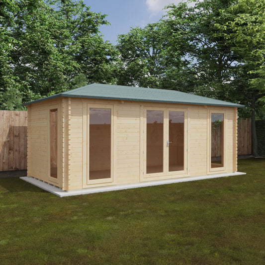20x10 Regatta 44mm Log Cabin