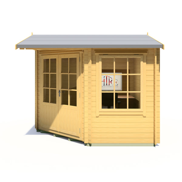 Shire Rochester 10x10 28mm Log Cabin