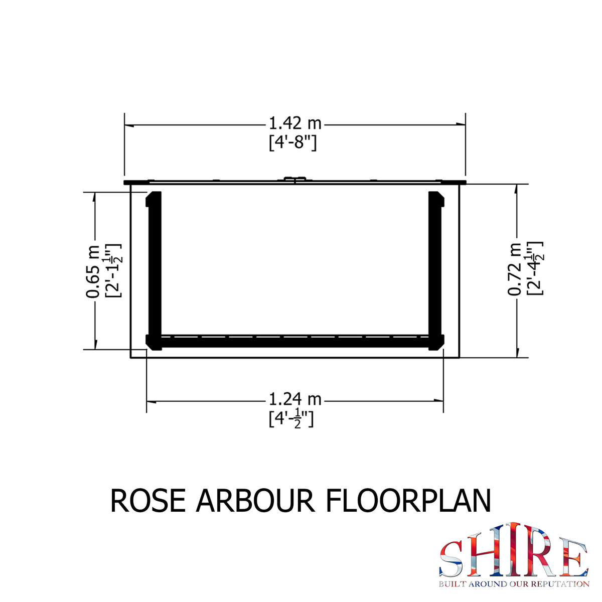Shire Rose Pressure treated