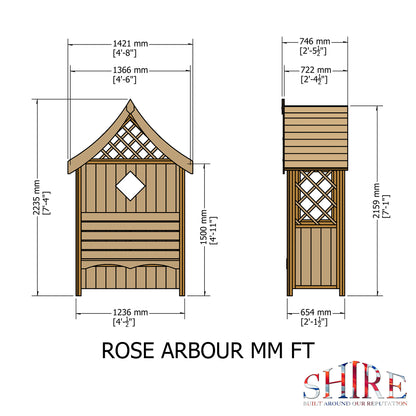 Shire Rose Pressure treated