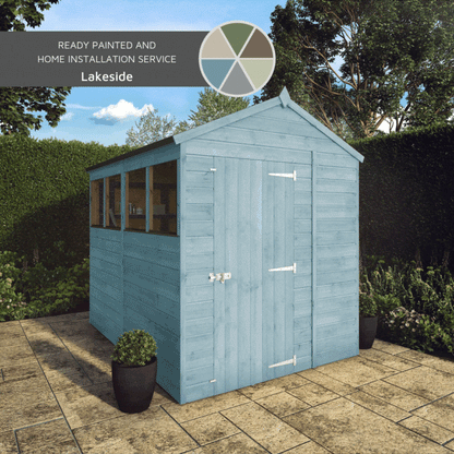 Mercia 8x6 Modular Shiplap Apex