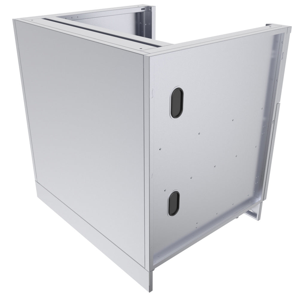 Sunstone 30" Charcoal & Hybrid Gas/Wood Grill Base Cabinet