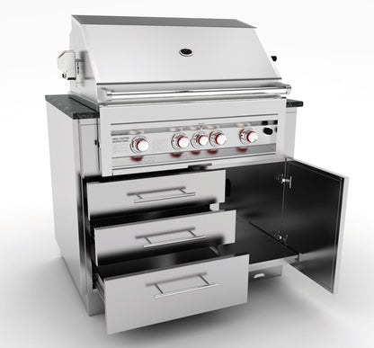 Sunstone 4-Burner Gas Grill Base Cabinet