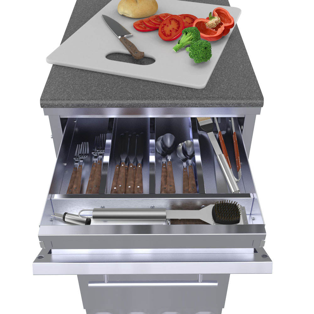 Sunstone Insulated Ice Chest Drawer Cabinet