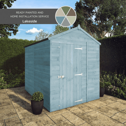 Mercia 8x6 Modular Shiplap Apex - Windowless