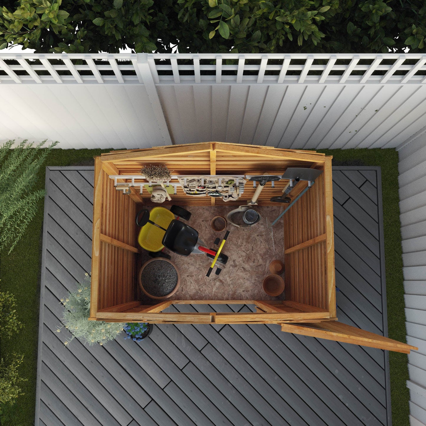 Mercia 3x4 Overlap Apex - Windowless