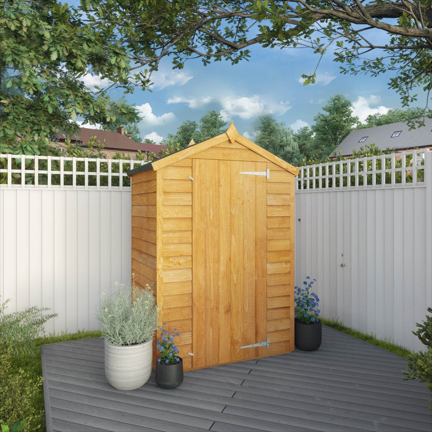 Mercia 3x4 Overlap Apex - Windowless