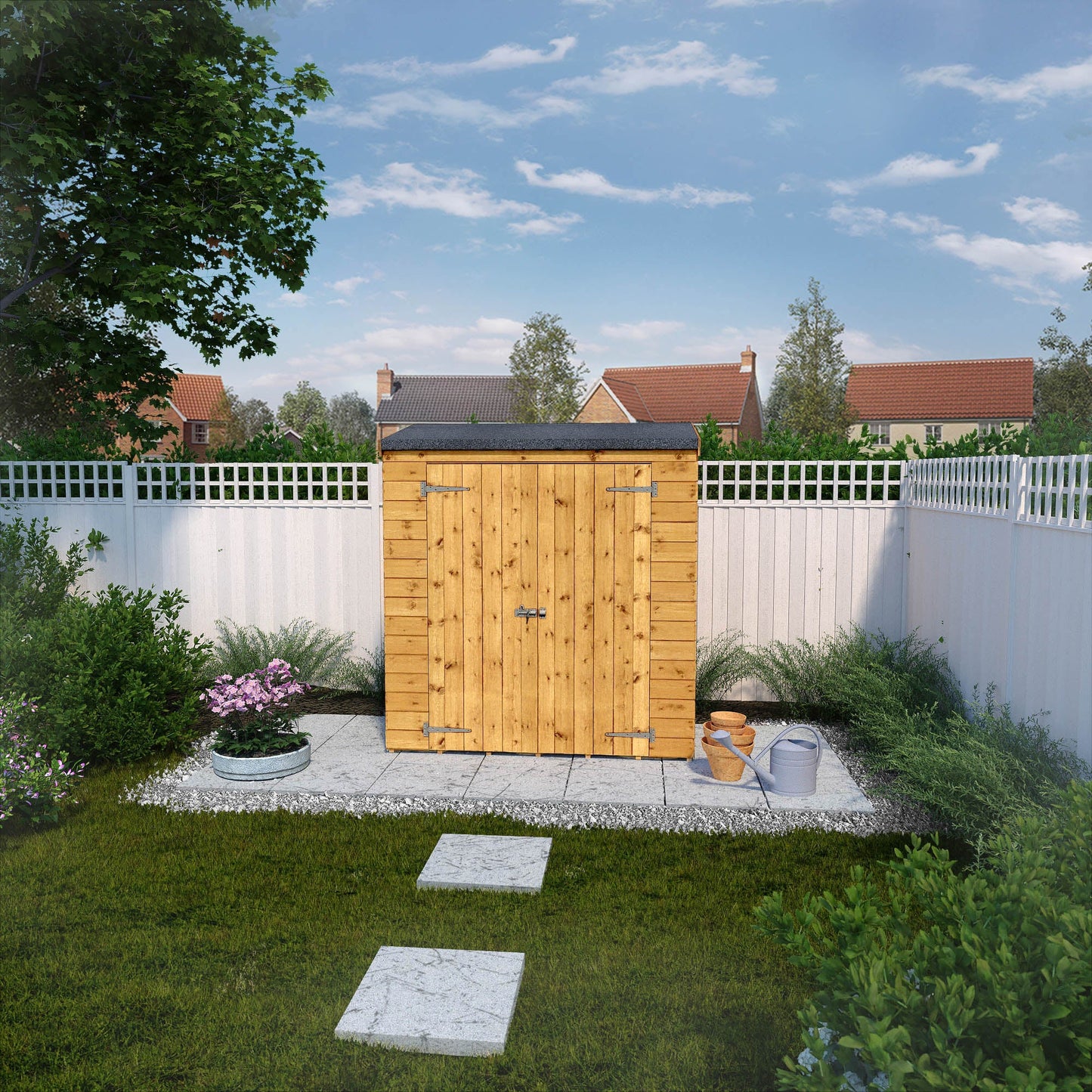 Mercia 6x2'6 Shiplap Pent Storage