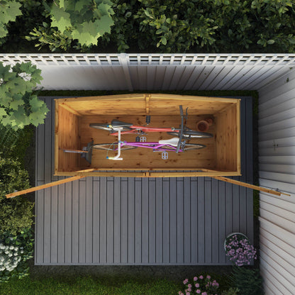 Mercia 3x7 Shiplap Apex Bikestore