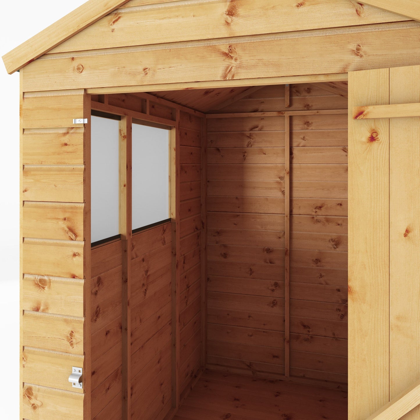 Mercia 6x4 Modular Shiplap Apex