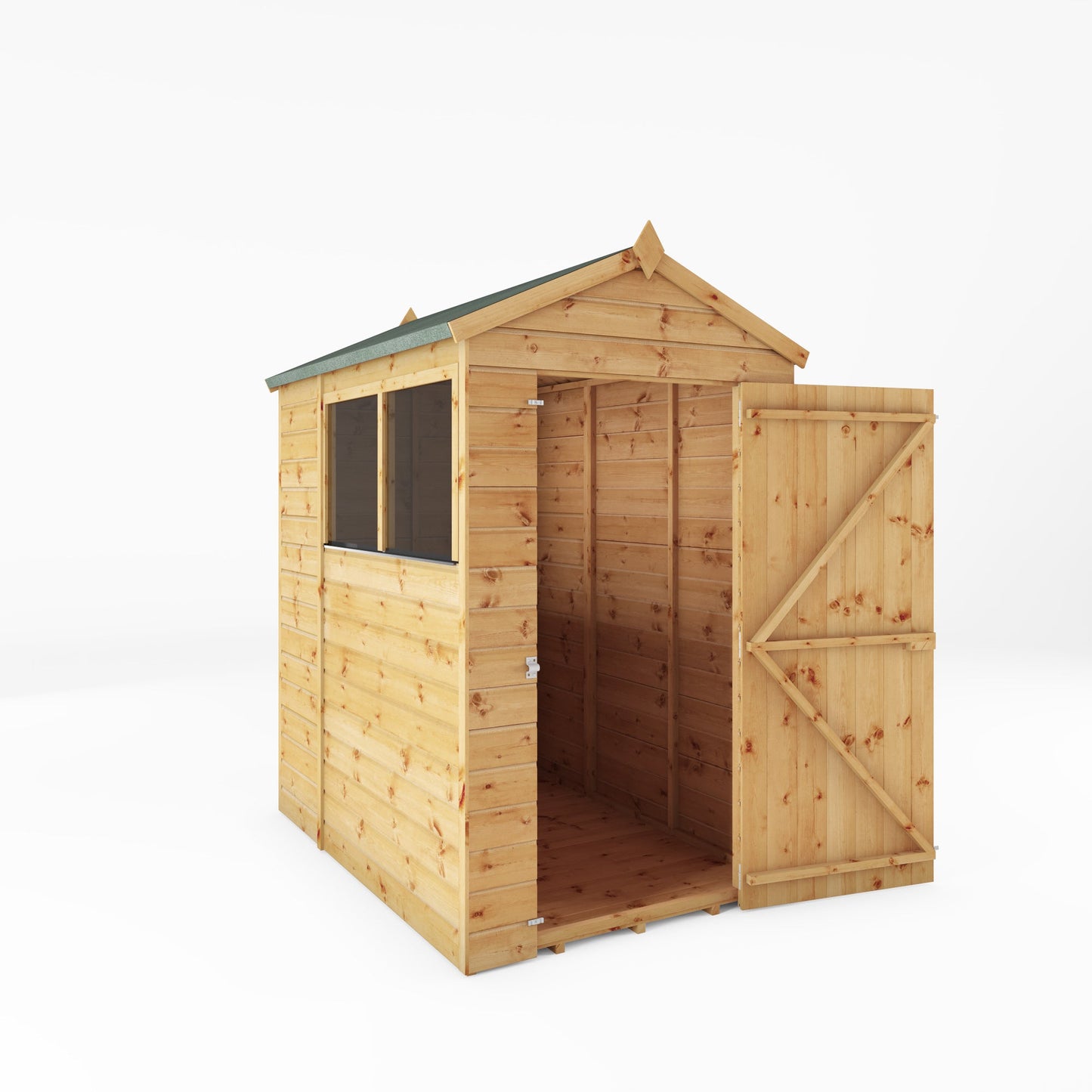 Mercia 6x4 Modular Shiplap Apex