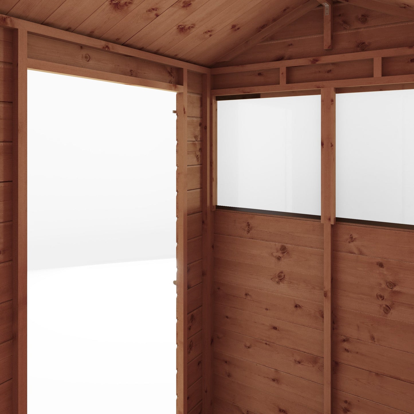 Mercia 6x4 Modular Shiplap Apex