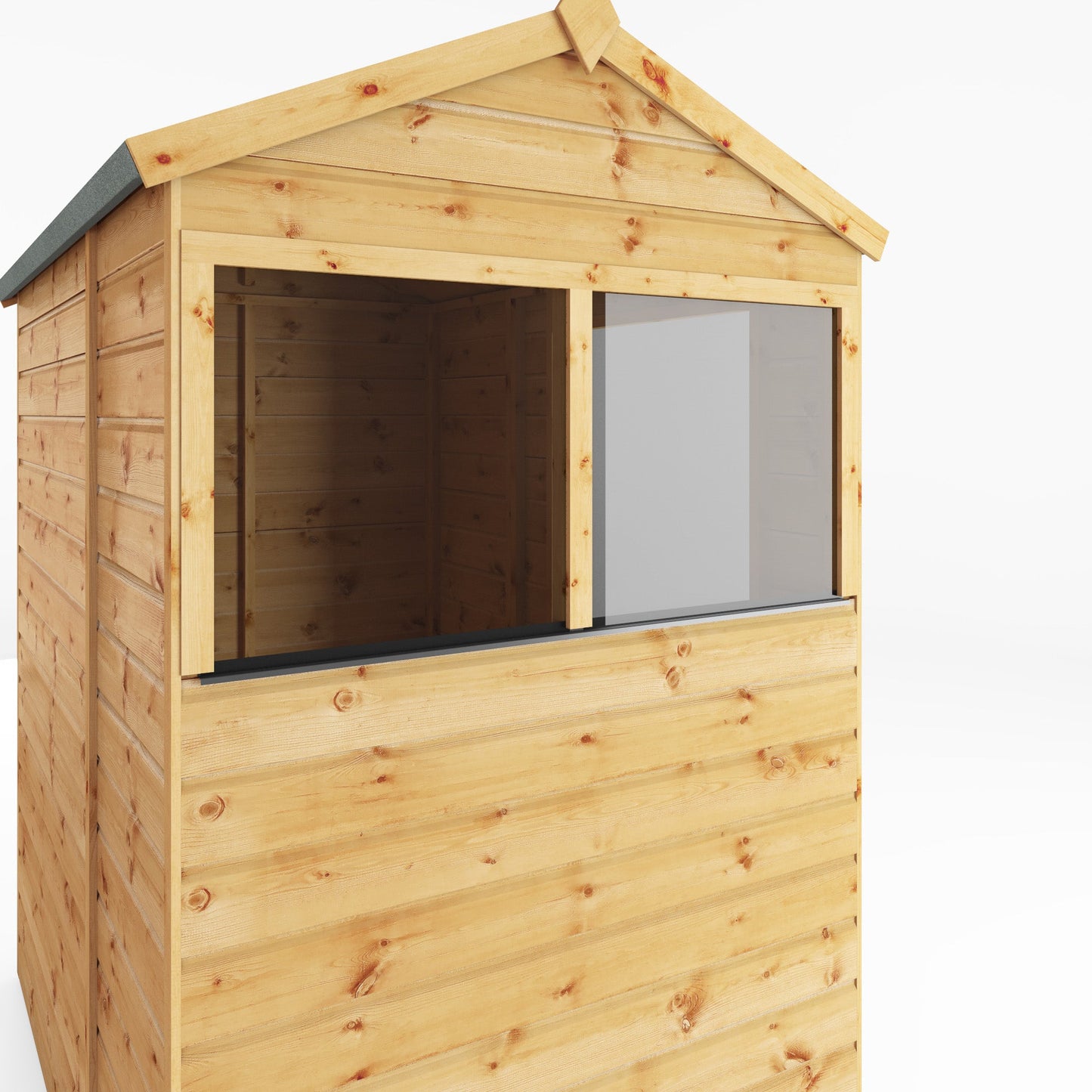 Mercia 6x4 Modular Shiplap Apex