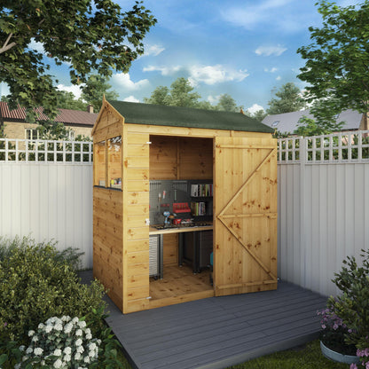 Mercia 6x4 Modular Shiplap Apex