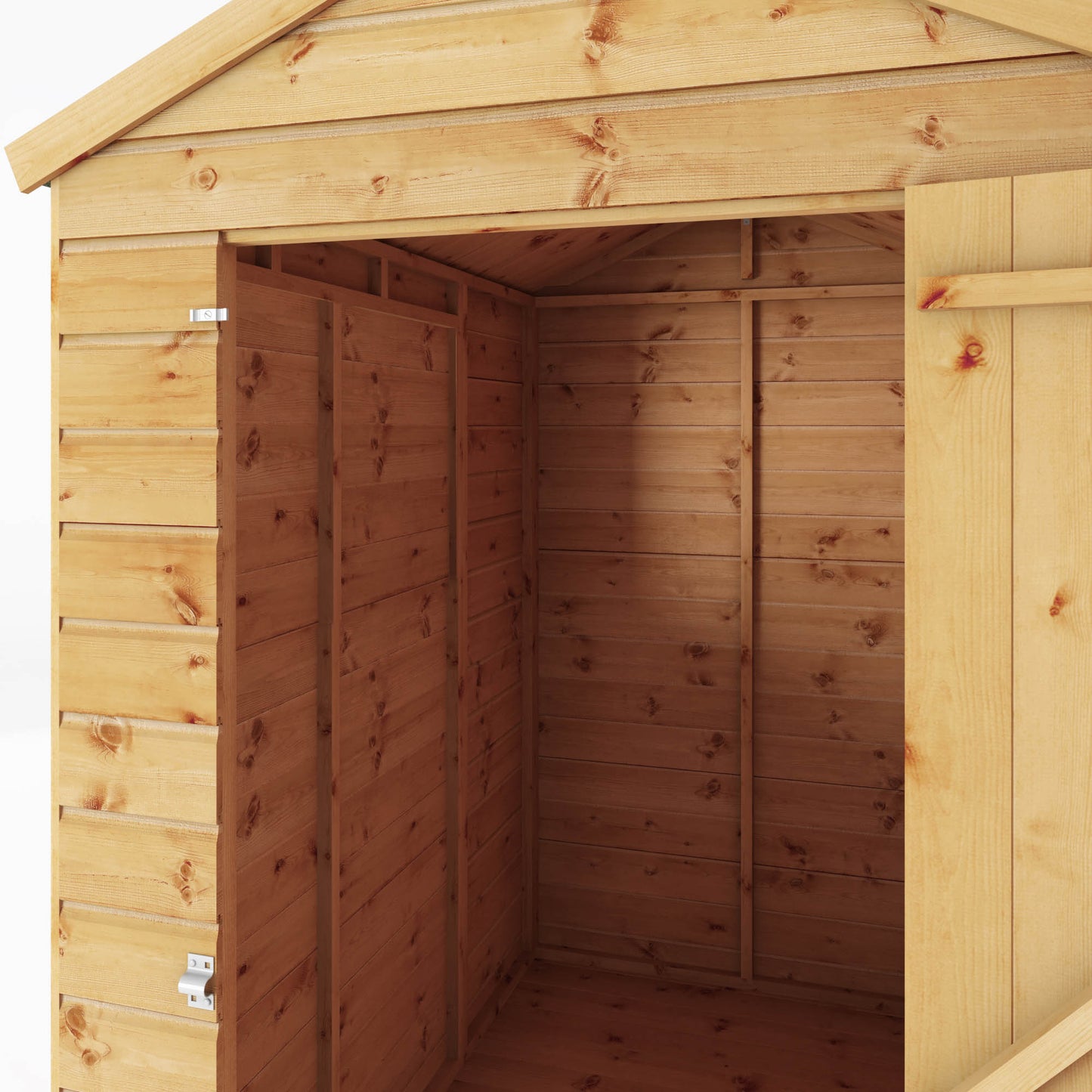 Mercia 6 x 4 Modular Shiplap Apex - Windowless