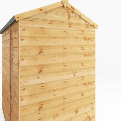 Mercia 6 x 4 Modular Shiplap Apex - Windowless