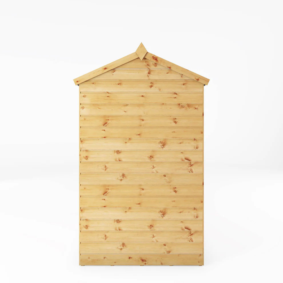 Mercia 6x4 Modular Shiplap Apex - Windowless