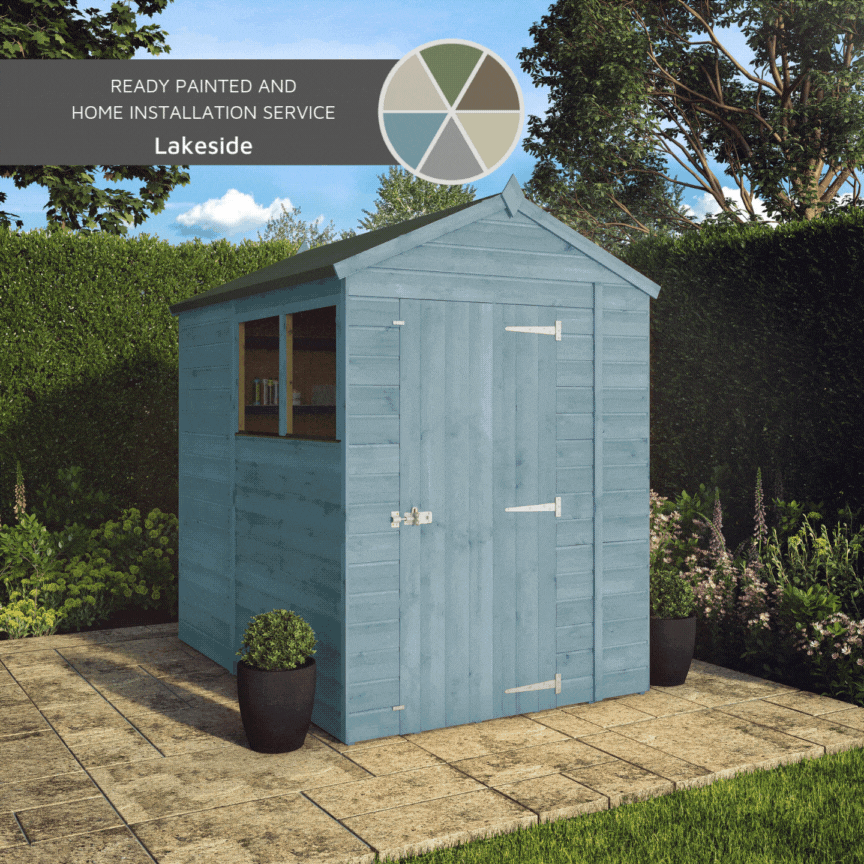 Mercia 7x5 Modular Shiplap Apex