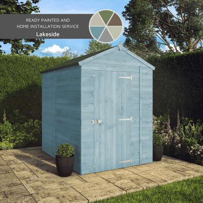 Mercia 7x5 Modular Shiplap Apex - Windowless