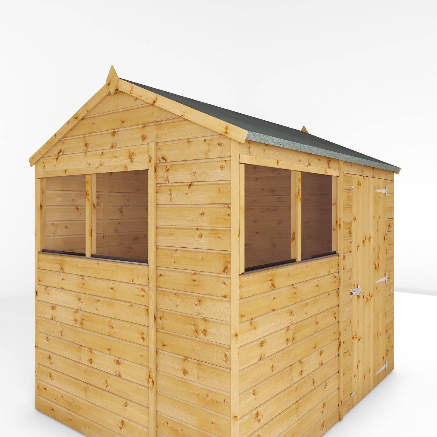 Mercia 8 x 6 Modular Shiplap Apex