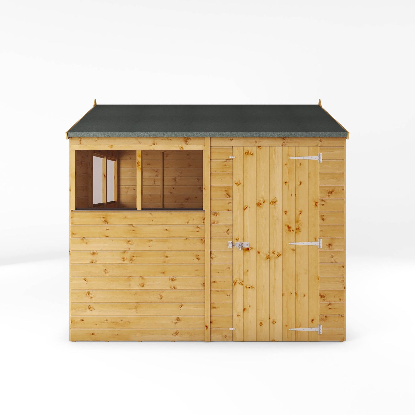 Mercia 8 x 6 Modular Shiplap Apex