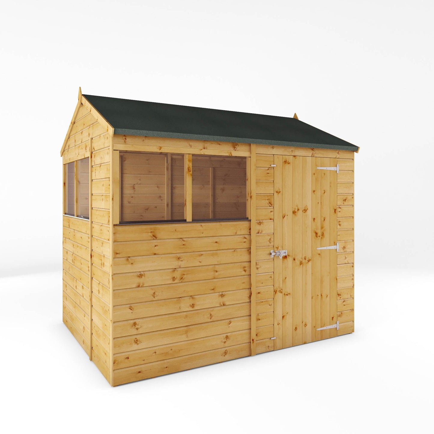 Mercia 8 x 6 Modular Shiplap Apex