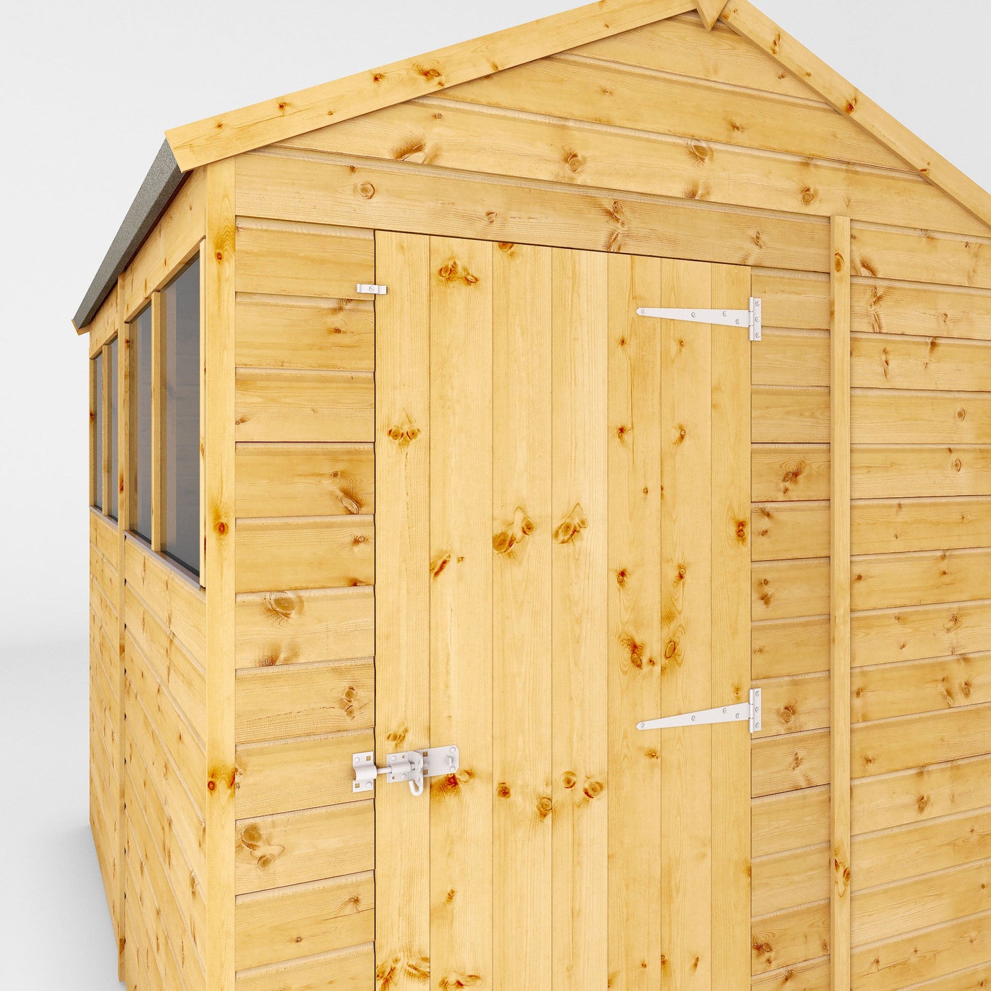 Mercia 8 x 6 Modular Shiplap Apex