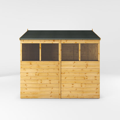 Mercia 8 x 6 Modular Shiplap Apex