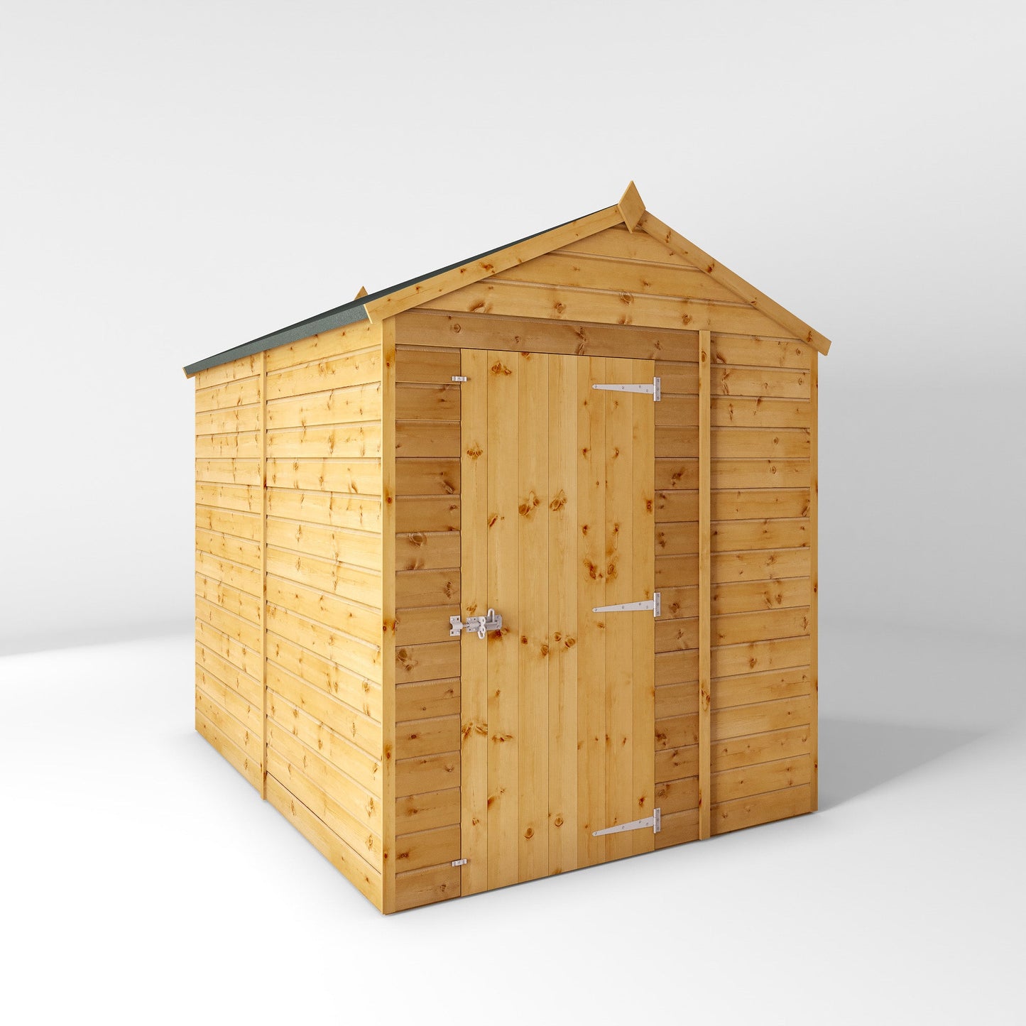 Mercia 8 x 6 Modular Shiplap Apex - Windowless