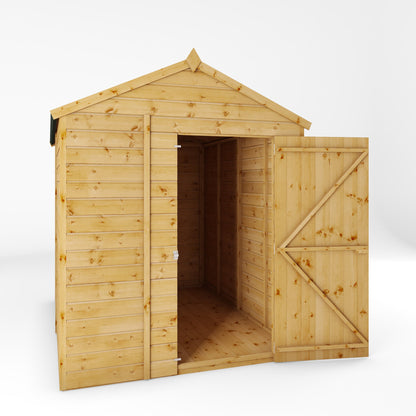 Mercia 8 x 6 Modular Shiplap Apex - Windowless