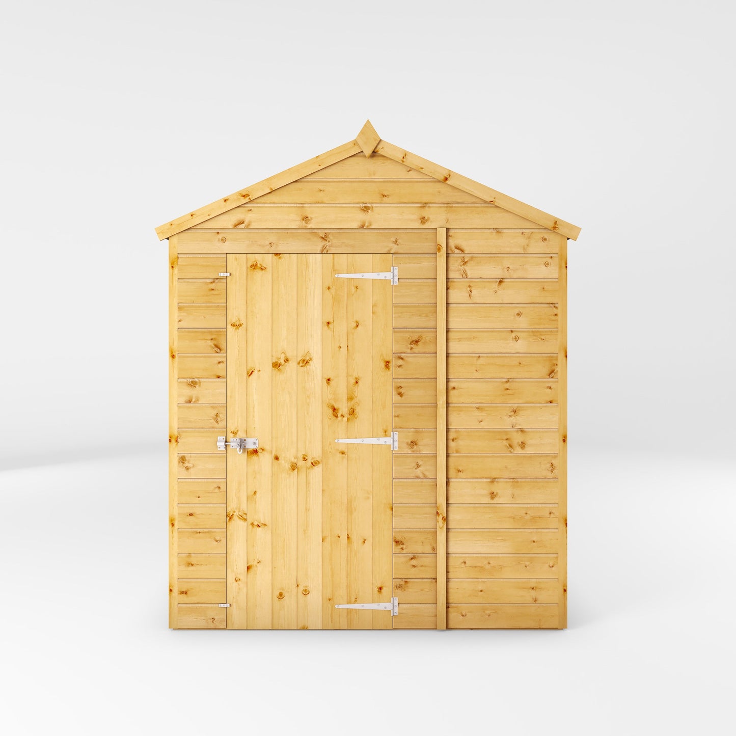 Mercia 8 x 6 Modular Shiplap Apex - Windowless