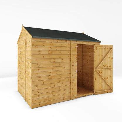 Mercia 8 x 6 Modular Shiplap Apex - Windowless